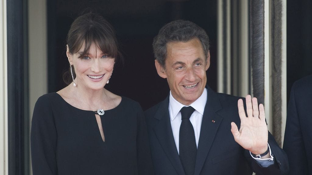 Nicolas Sarkozy ja Carla Bruni.
