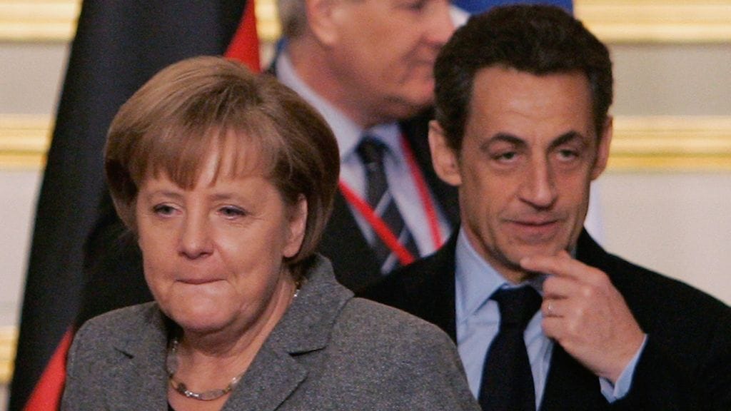 Angela Merkel ja Nicolas Sarkozy.