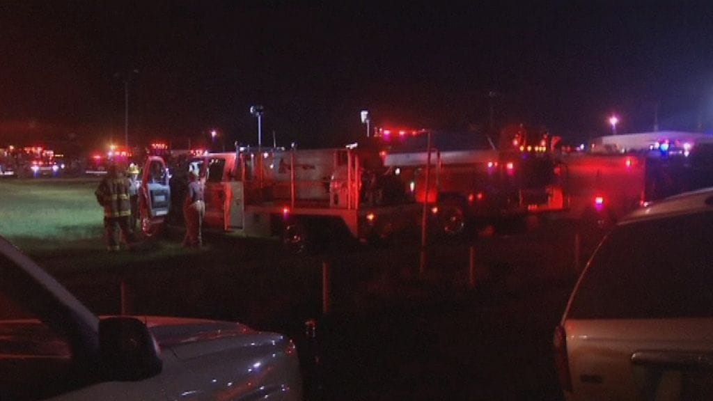 Kuvakaappaus APTN:n videomateriaalista.