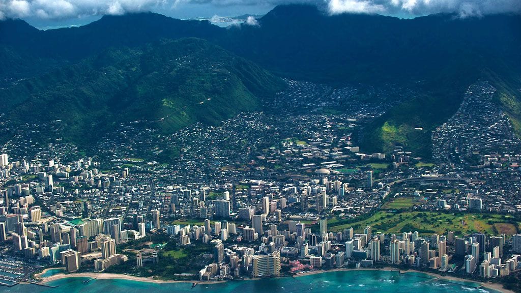 Kuvituskuvaa saarelta.