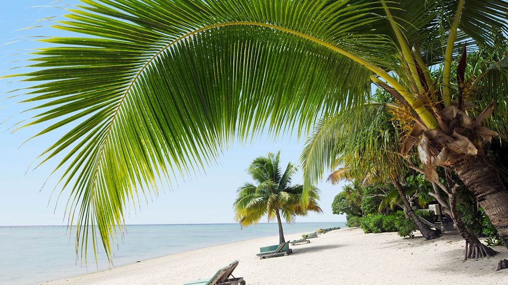 Kuva Aitutaki-saarelta