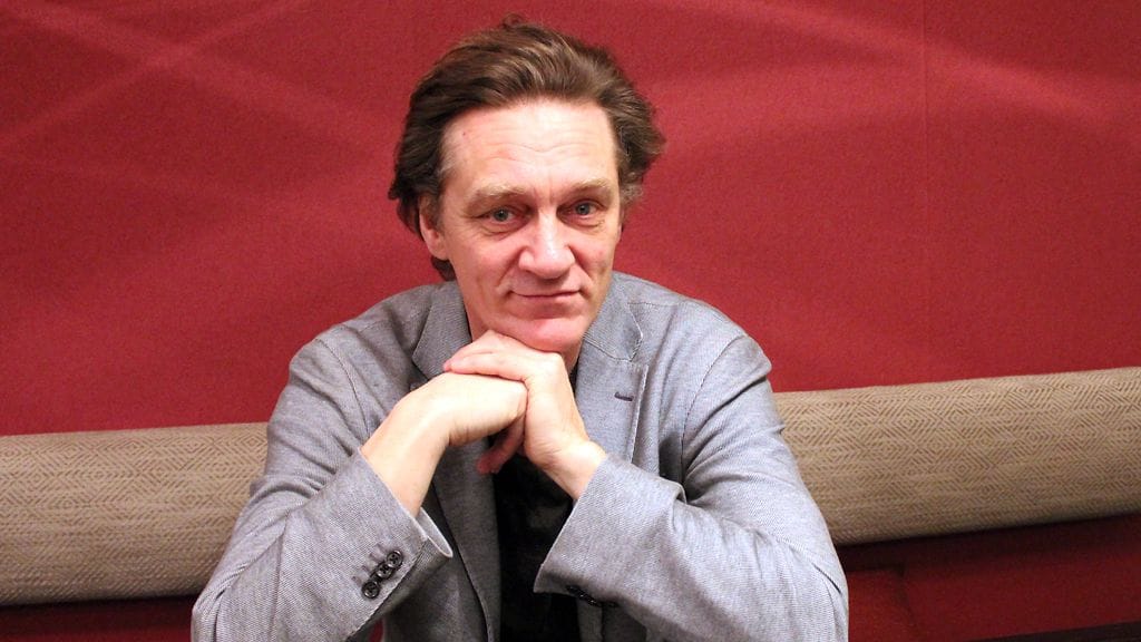 Ville Virtanen Ei kiitos - elokuvanpressitilaisuudessa 7.1.2014