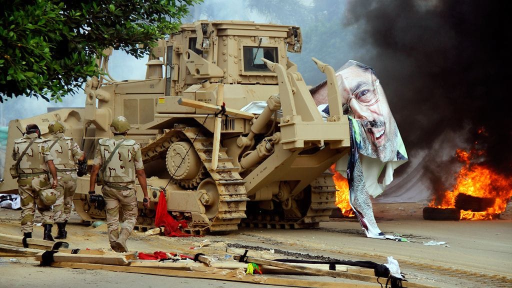 14.8.2013 oli Egyptin verisin päivä sitten vuoden 2011 vallankumouksen.