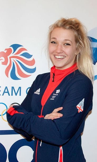 Brittien vaatetusta Sotshissa. Kuvassa halfpipe-tiimin Rowan Cheshire.