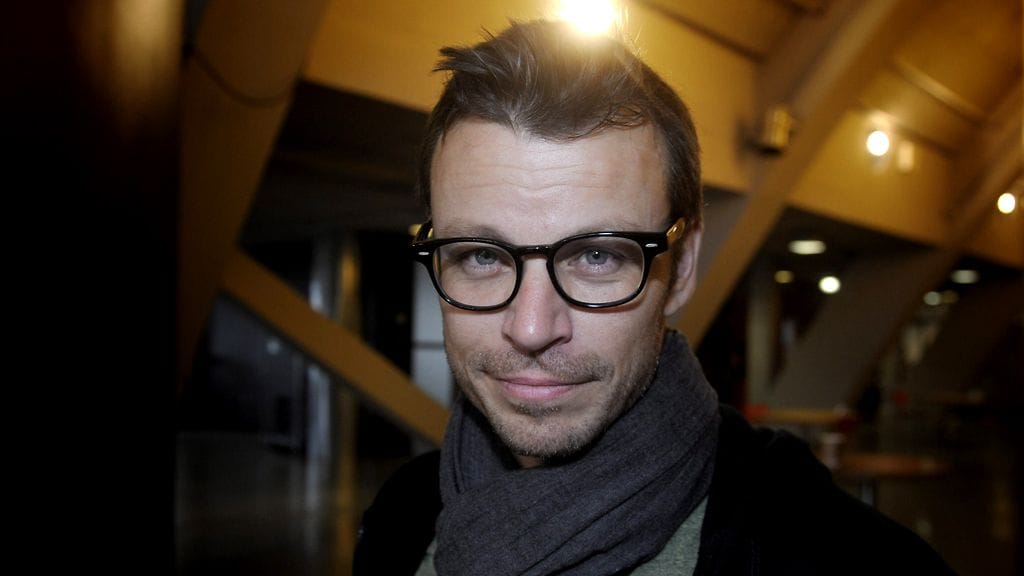 Peter Franzen Dome Karukosken Leijonasydän elokuvan tiedotustilaisuudessa