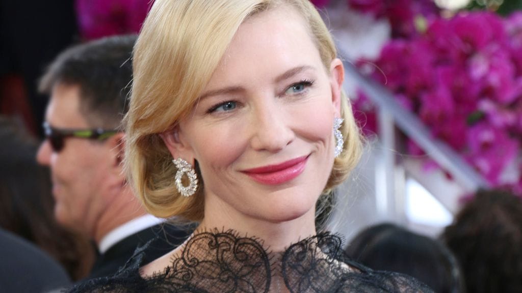 Cate Blanchett korjaili sanomisiaan lehdistötilaisuudessa.