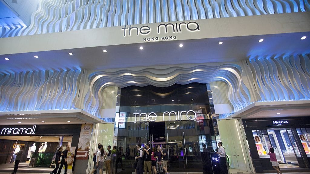 Mira-hotelli Hongkongissa.