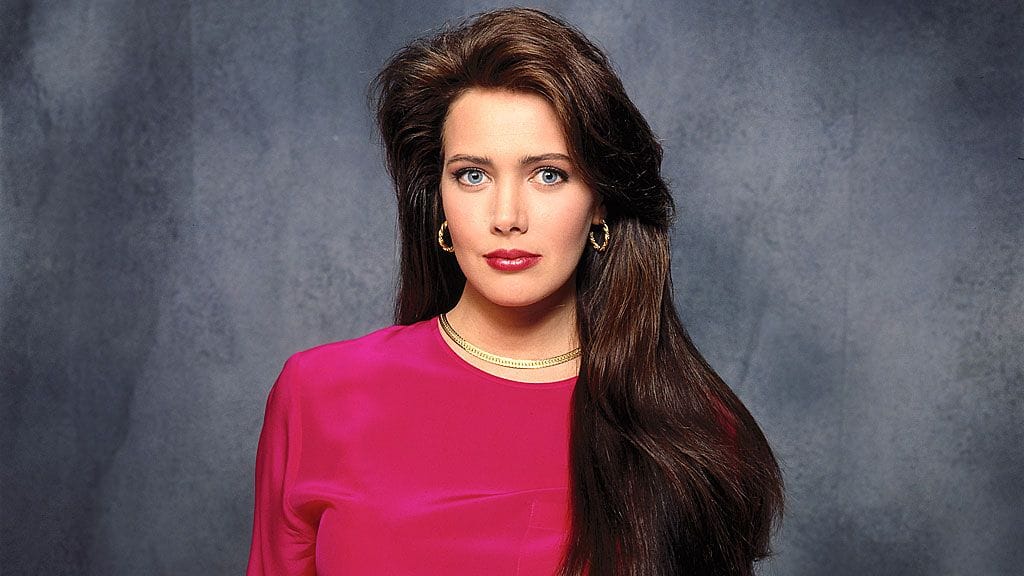 Hunter Tylo Kaunareiden Taylorina 1990-luvun alkupuolella.