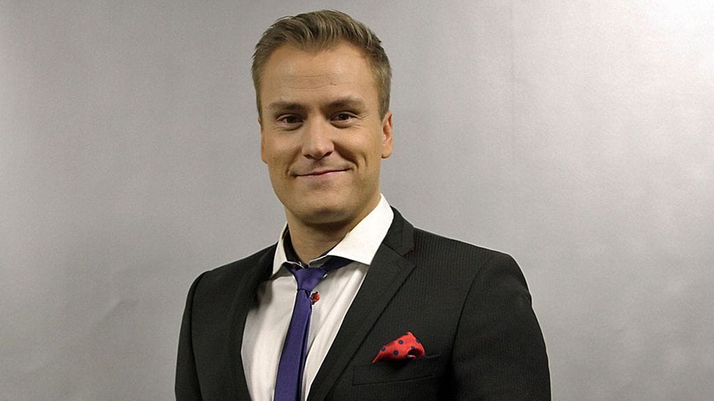Heikki Paasonen on ihana ja sympaattinen komistus.