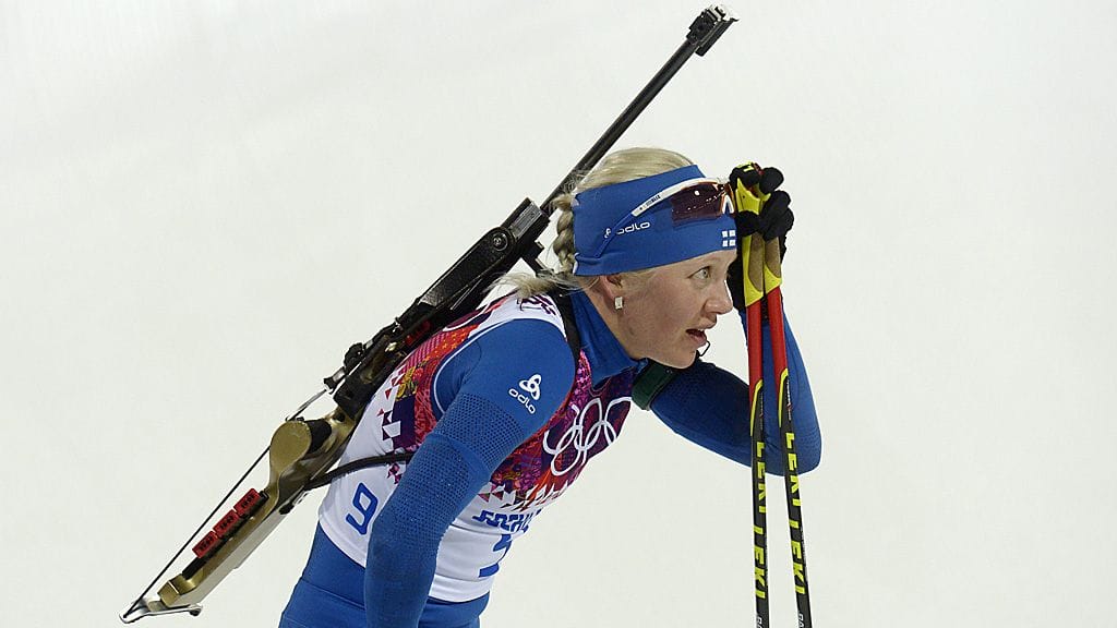 Kaisa Mäkäräinen joutui taas pettymään.