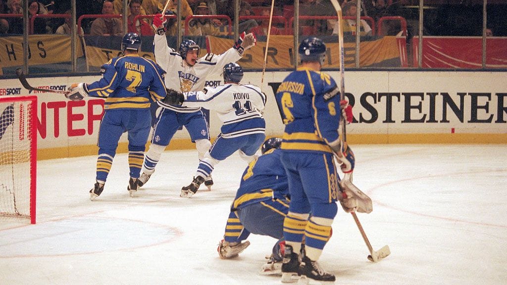 Den glider in! 1995 ja Leijonien ensimmäinen maailmanmestaruus.