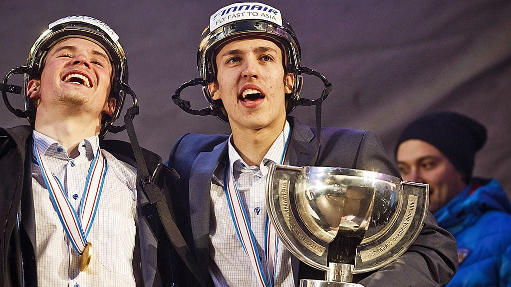 Teuvo Teräväinen ja Ville Leskinen.