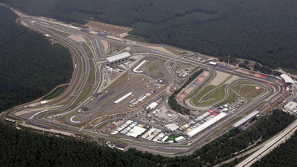 Hockenheimring ilmakuvassa vuodelta 2006.