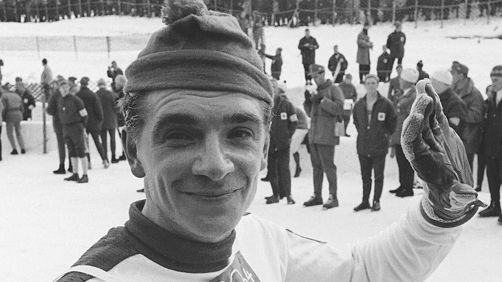 Eero Mäntyranta Innsbruckin talviolympiakisoissa vuonna 1964.