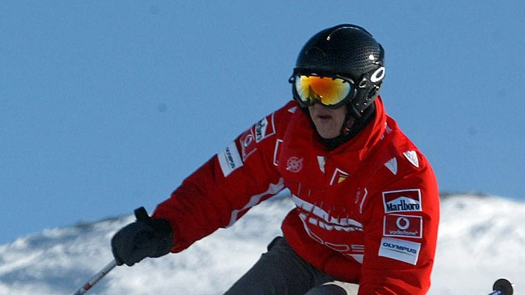 Michael Schumacher rinteessä vuonna 2005