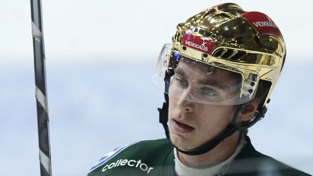 Michael Keränen jätti SM-liigan sarjan parhaana pelaajana. Tänään hän palaa kotimaan liigaan.