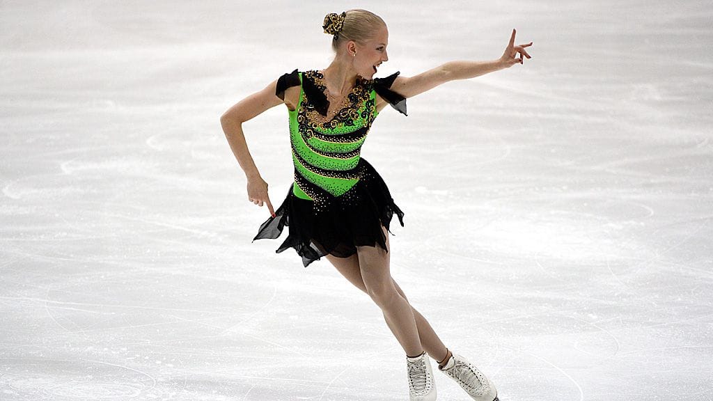 Juulia Turkkila luisteli SM-kultaa.