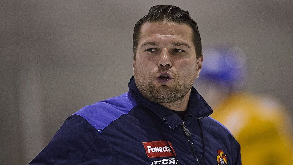 Tomek Valtonen Jokerien harjoituksissa elokuussa.