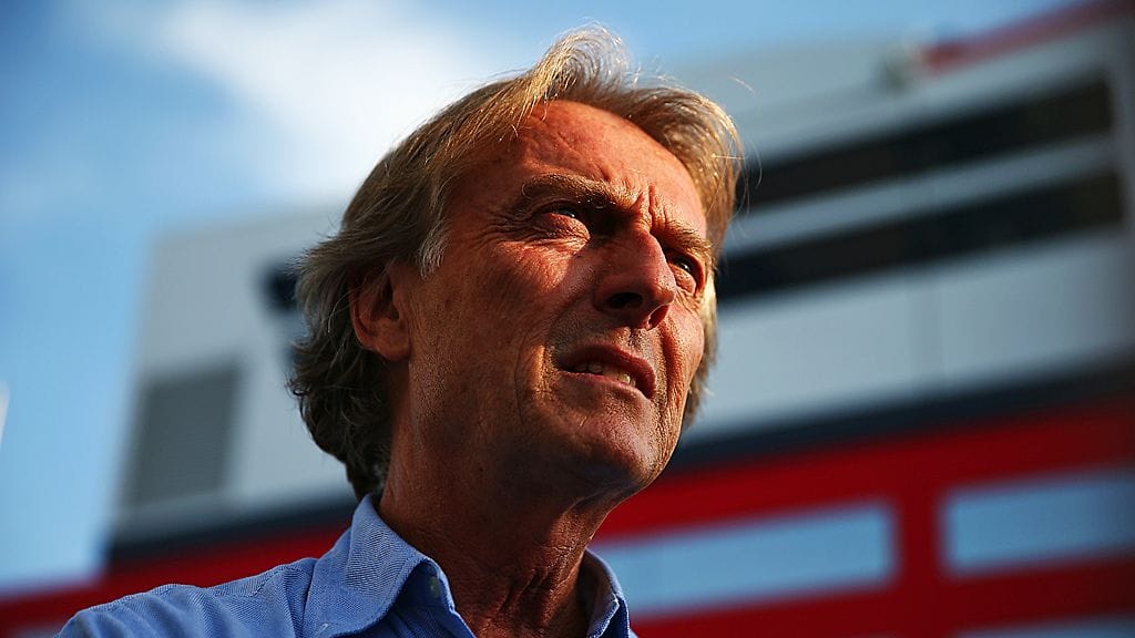 Ferrarin pääpomo Luca di Montezemolo.