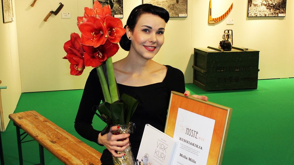 Molla Mills sai kädentaitoalan Noste-palkinnon.