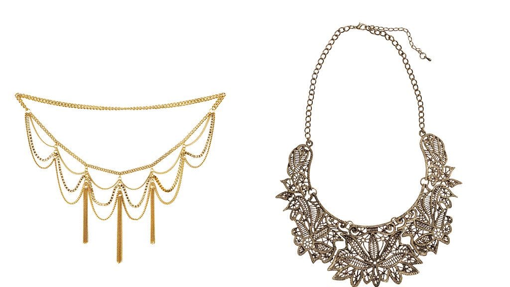 Hiuskoru tai kaulakoru on näyttävä lahja. Kuvat: H&M