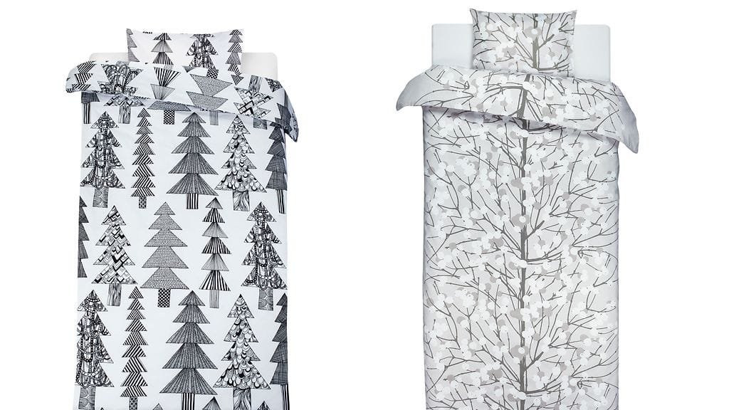 Marimekosta saa useita erilaisia lakanoita. Kuvat: Marimekko.