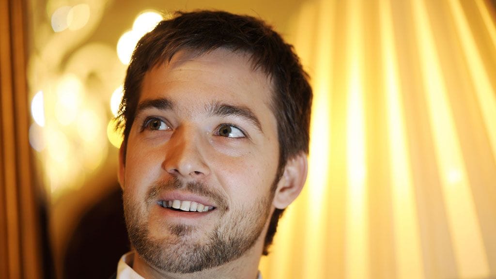 Keittiömestari Filip Langhoff Helsingissä 2. joulukuuta 2008