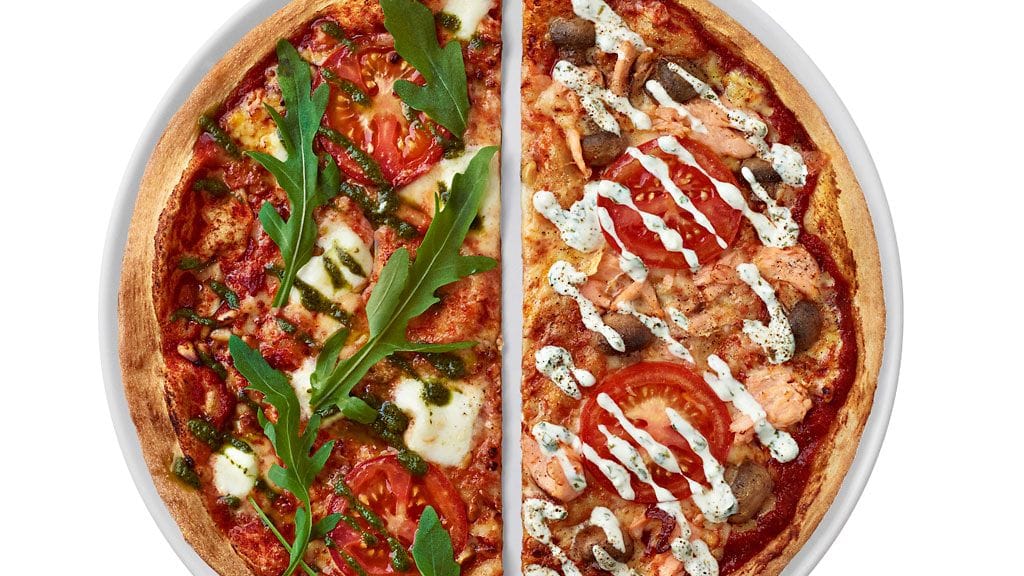 Tältä näyttää splizza!