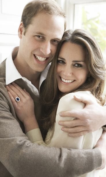 Williamin ja Catherinen kihlajaiskuva