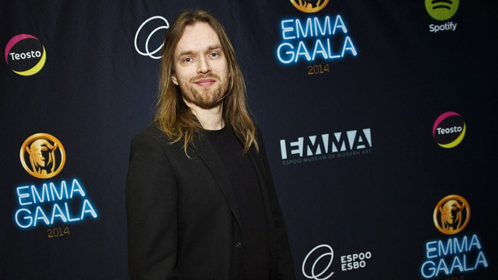 Anssi Kela Emma gaalan ehdokkaiden julkistamistilaisuudessa Espoossa, 28. tammikuuta 2014.