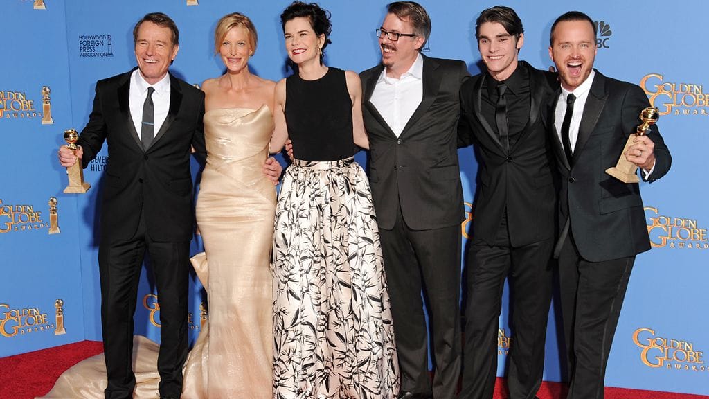 Breaking Bad sai palkinnon parhaasta draamasarjasta.