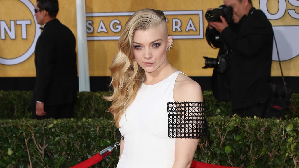 Näyttelijätär SAG-palkintogaalassa.