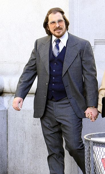 Christian Bale American Hustle -elokuvassa.