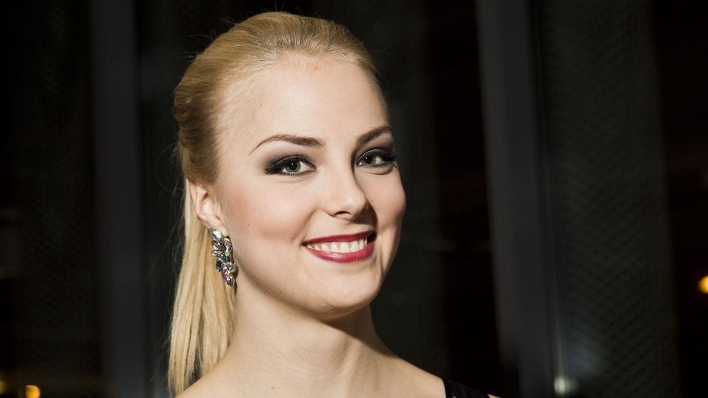 Kiira Korpin Art On Ice -tapahtumassa.