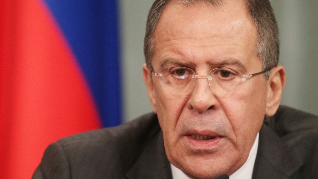 Venäjän ulkoministeri Sergei Lavrov.