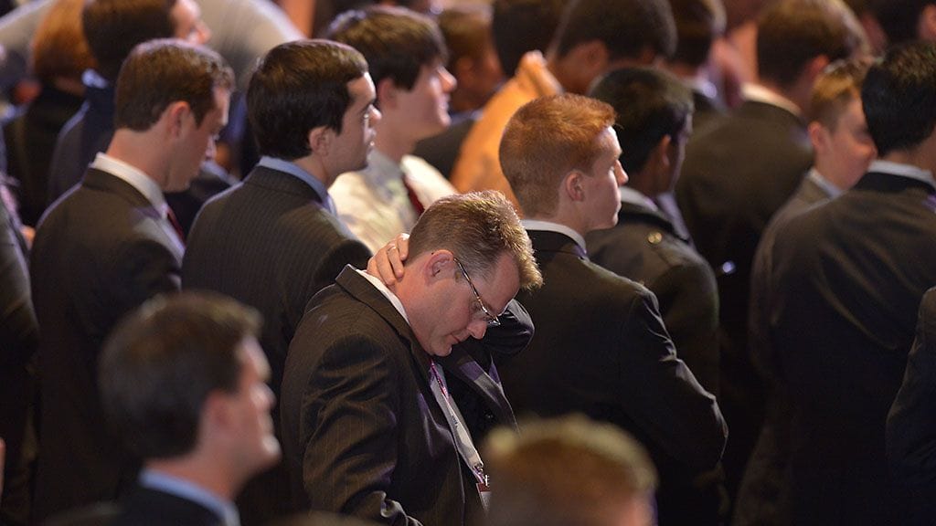 Romneyn kannattajia vaalivalvojaisissa Bostonissa, Massachusettsissa