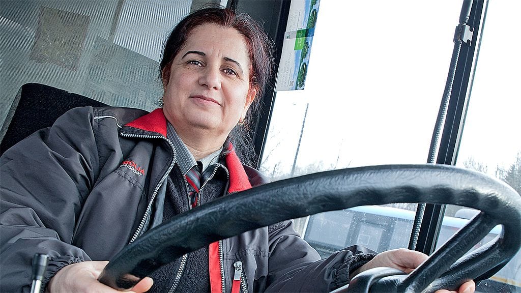 Vuoden 2014 pakolaisnaiseksi valittiin helsinkiläinen bussinkuljettaja Kazhal Ali Ibrahim.