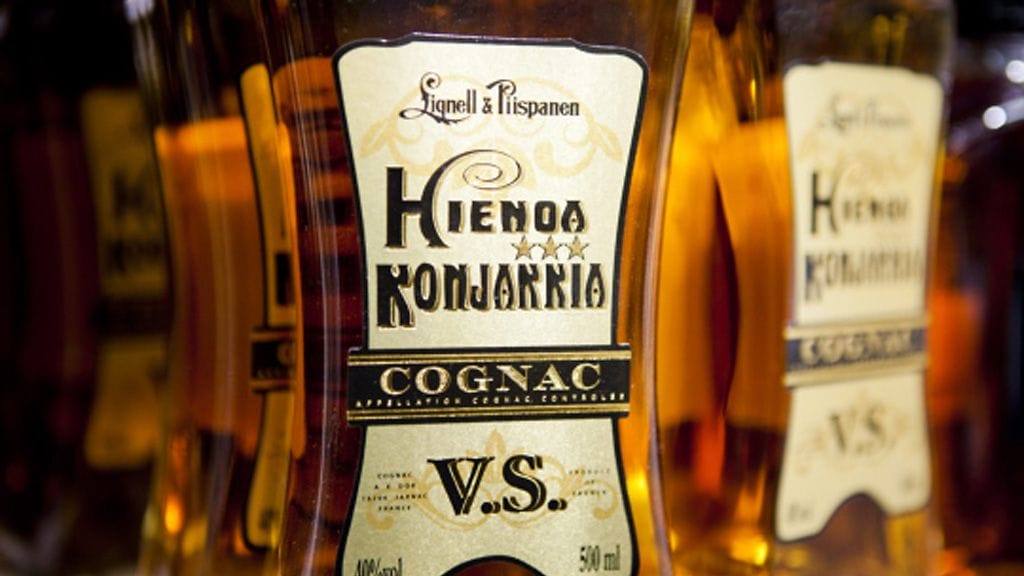 Lignell & Piispanen on käyttänyt konjakki-sanaa tuotteissaan. Kuva: Lehtikuva