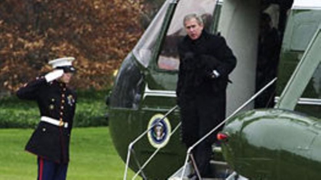 Geroge W. Bushin koira Spot.