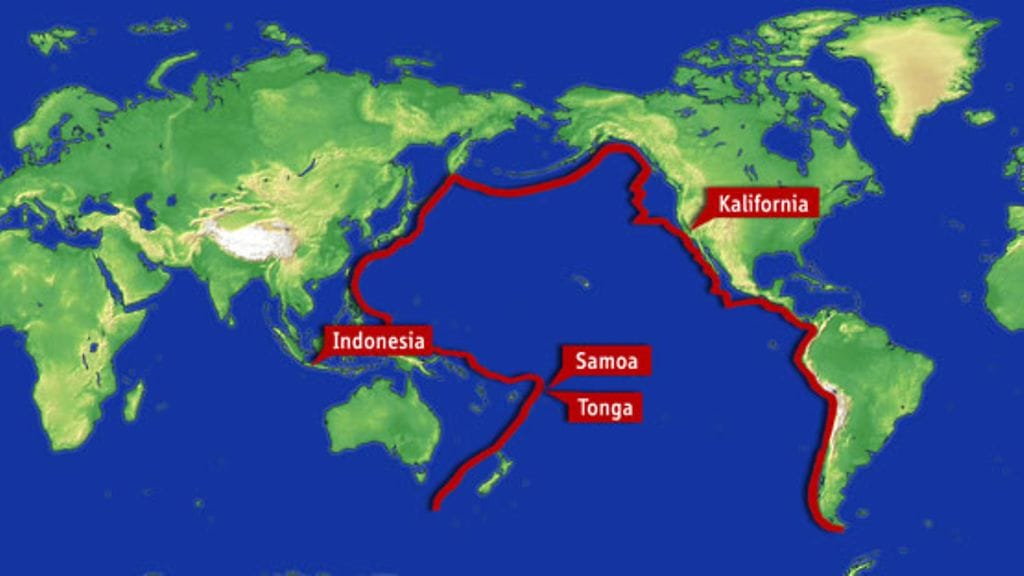 Indonesia sijaitsee maanjäristyksille alttiilla alueella.