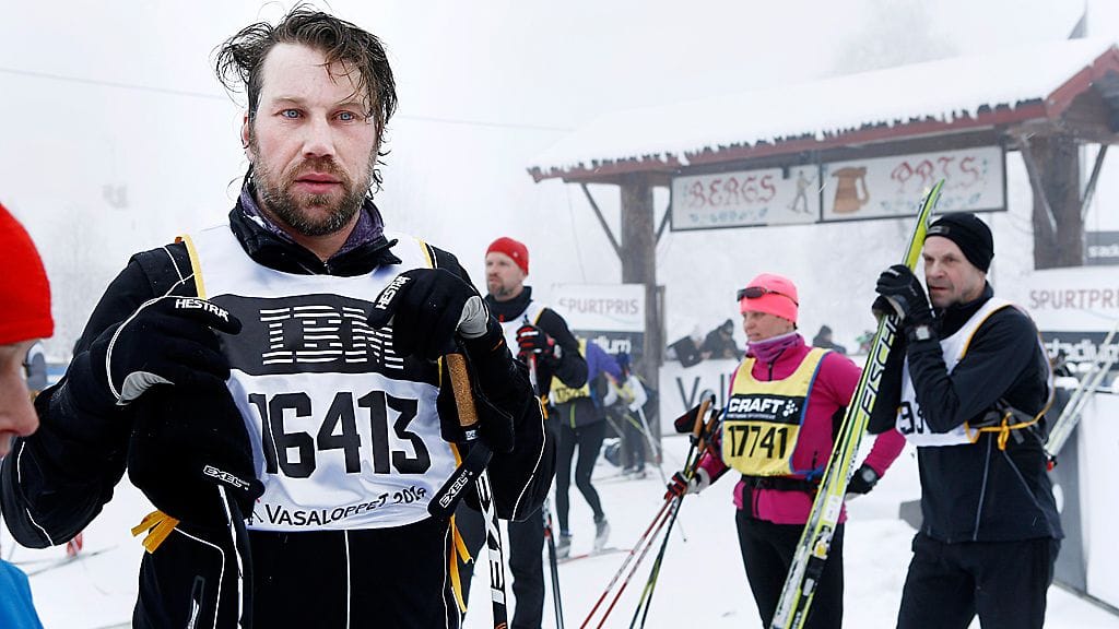 Peter Forsberg on kokeillut myös maastohiihtoa.