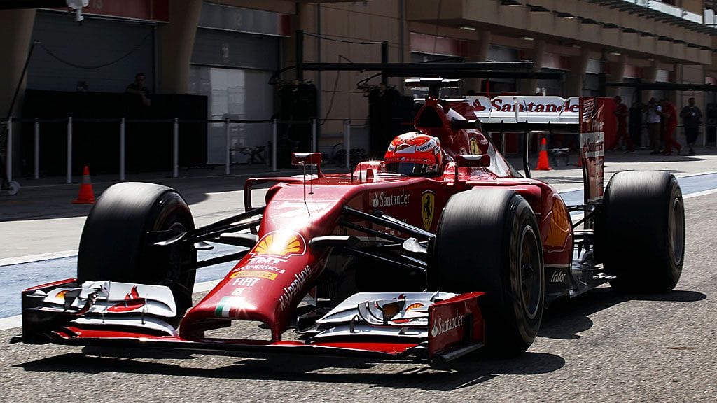 Kimi Räikkönen kilpailee Ferrarilla tulevalla kaudella.