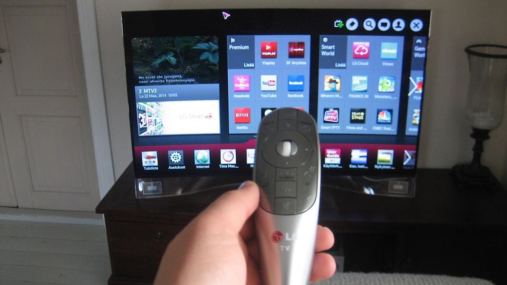 LG:n kaareva OLED-TV 55EA980W