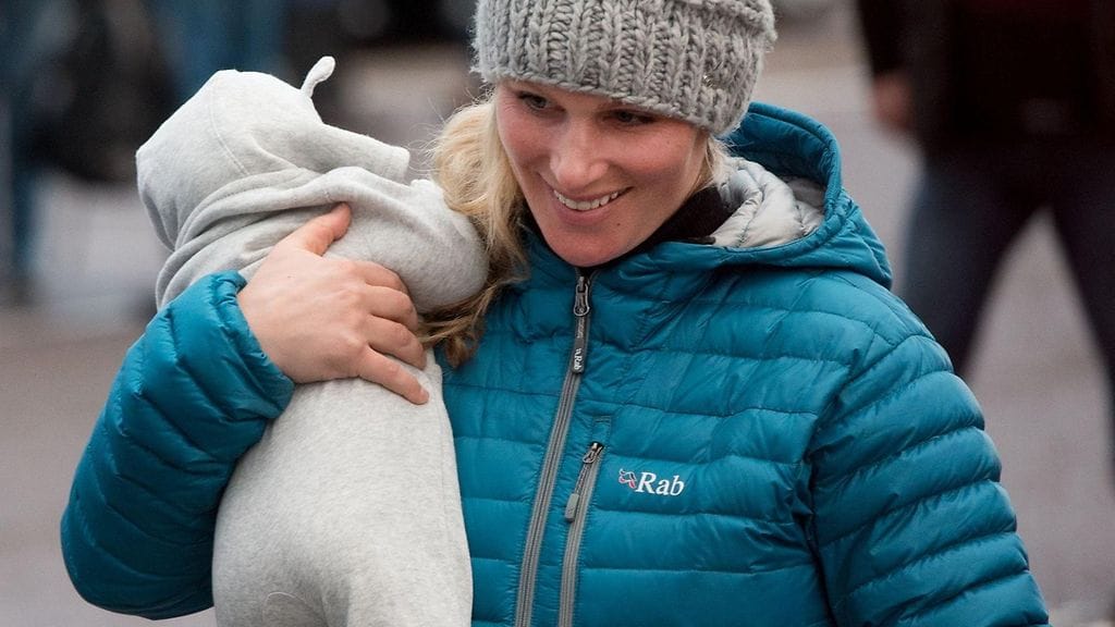 Zara Phillips ja Mia-vauva