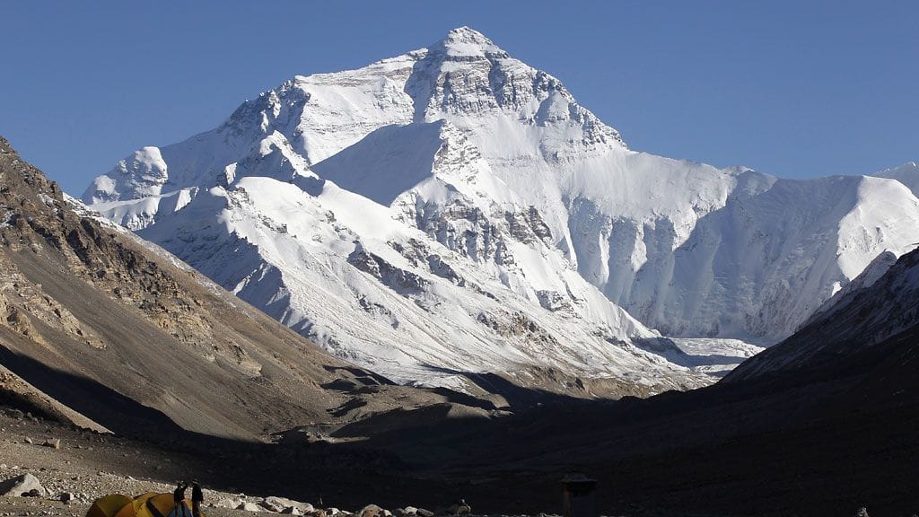 Kuvituskuva Himalajan vuoristosta.
