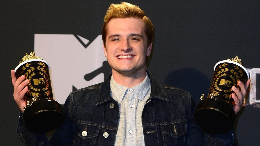 Josh Hutcherson MTV Movie Awards -gaalassa