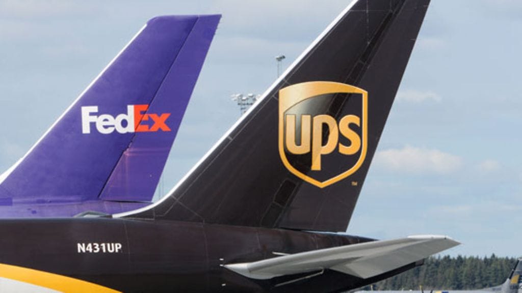 Fedexin ja UPS:n rahtikoneita on tutkittu epäilyttävien pakettien vuoksi. EPA / Copyright: MTV Oy