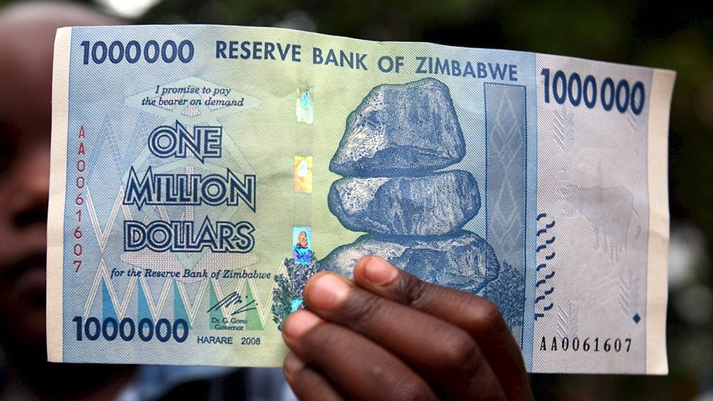 Zimbabwessa hyperinflaatio johti hintojen kaksinkertaistumiseen runsaassa päivässä. Vielä synkempi tilanne oli vuoden 1946 Unkarissa.