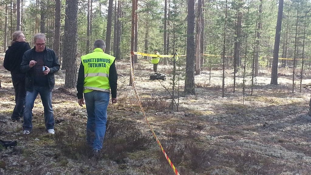 Onnettomuustutkinta paikalla Jämijärvellä