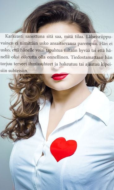 Lainaus Ben Malisen teoksesta Taakkana läheisriippuvuus. Kenen elämää elät?